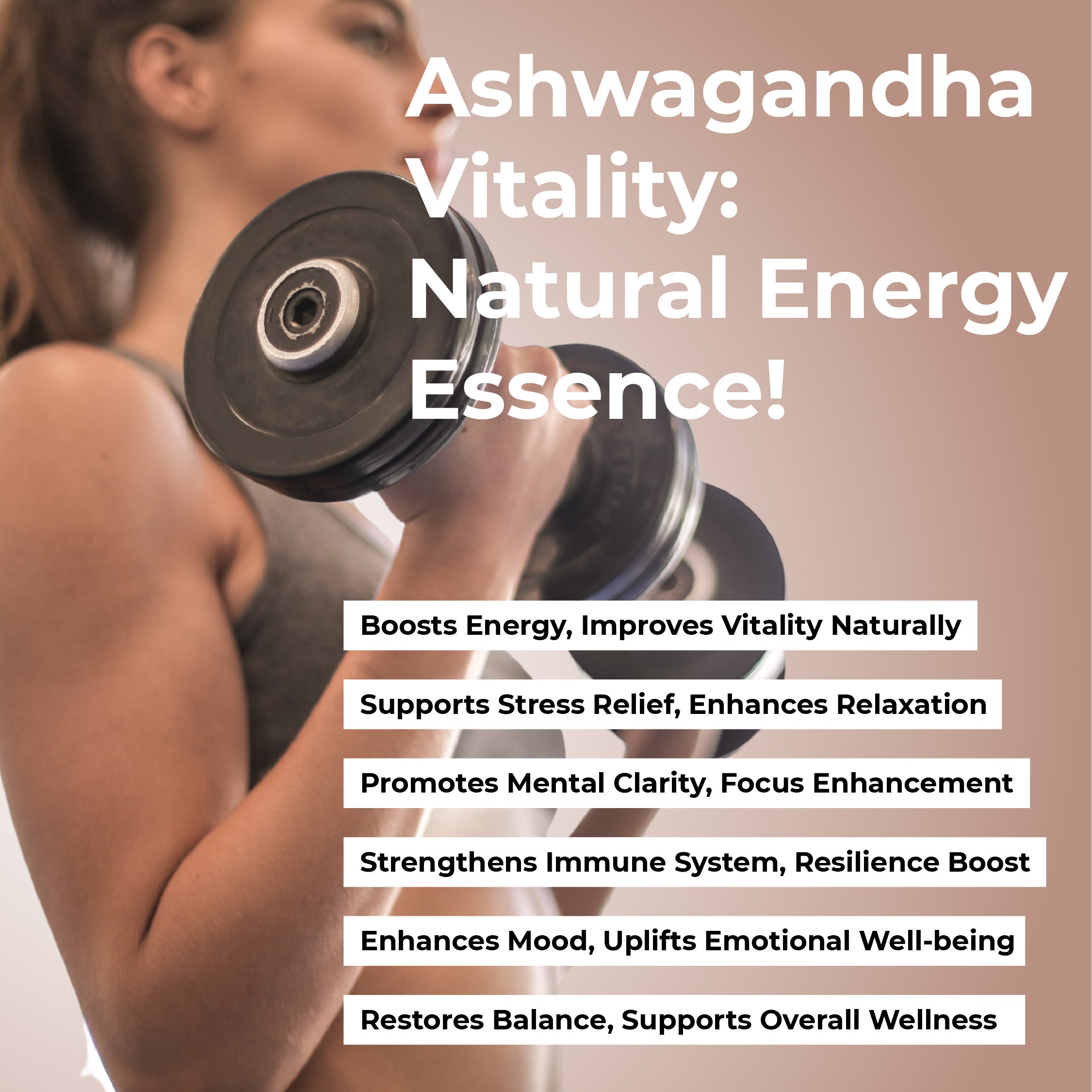 Nea Ayurvedic Ashwagandha Effervescent Tablets | Stress Relief | Boost Energy & Mind
