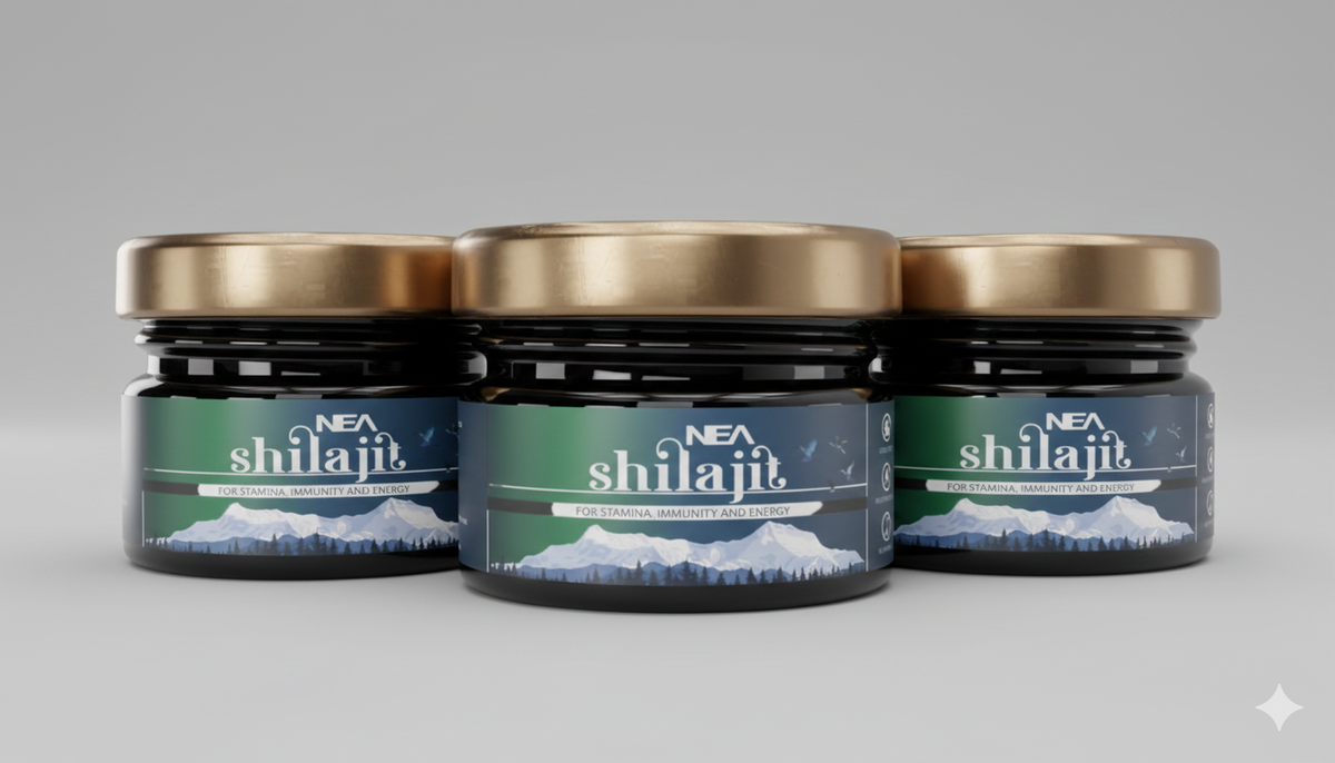 Nea Pure Shilajit (15 Gram) A Natural Way to Boost Your Energy, Improve Your Immunity, and Promote Overall Health 15Gm