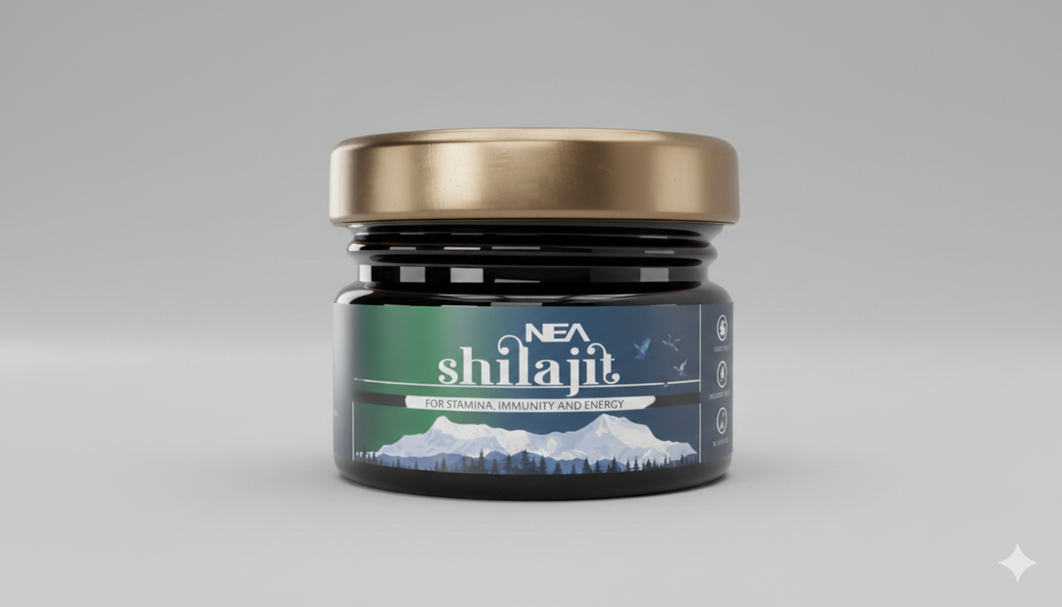 Nea Pure Shilajit (15 Gram) A Natural Way to Boost Your Energy, Improve Your Immunity, and Promote Overall Health 15Gm