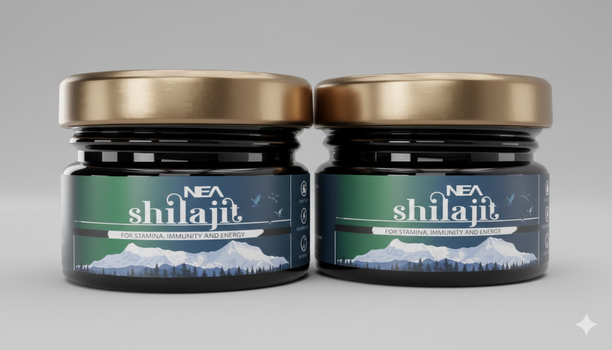 Nea Pure Shilajit (15 Gram) A Natural Way to Boost Your Energy, Improve Your Immunity, and Promote Overall Health 15Gm