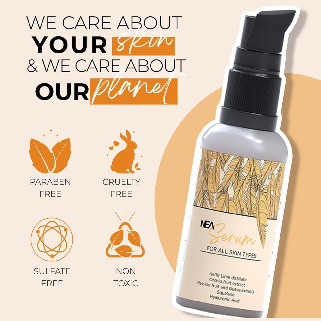 NEA Face Serum With Kaffir Lime & Orchid Fruit For All Skin Types (30ml)