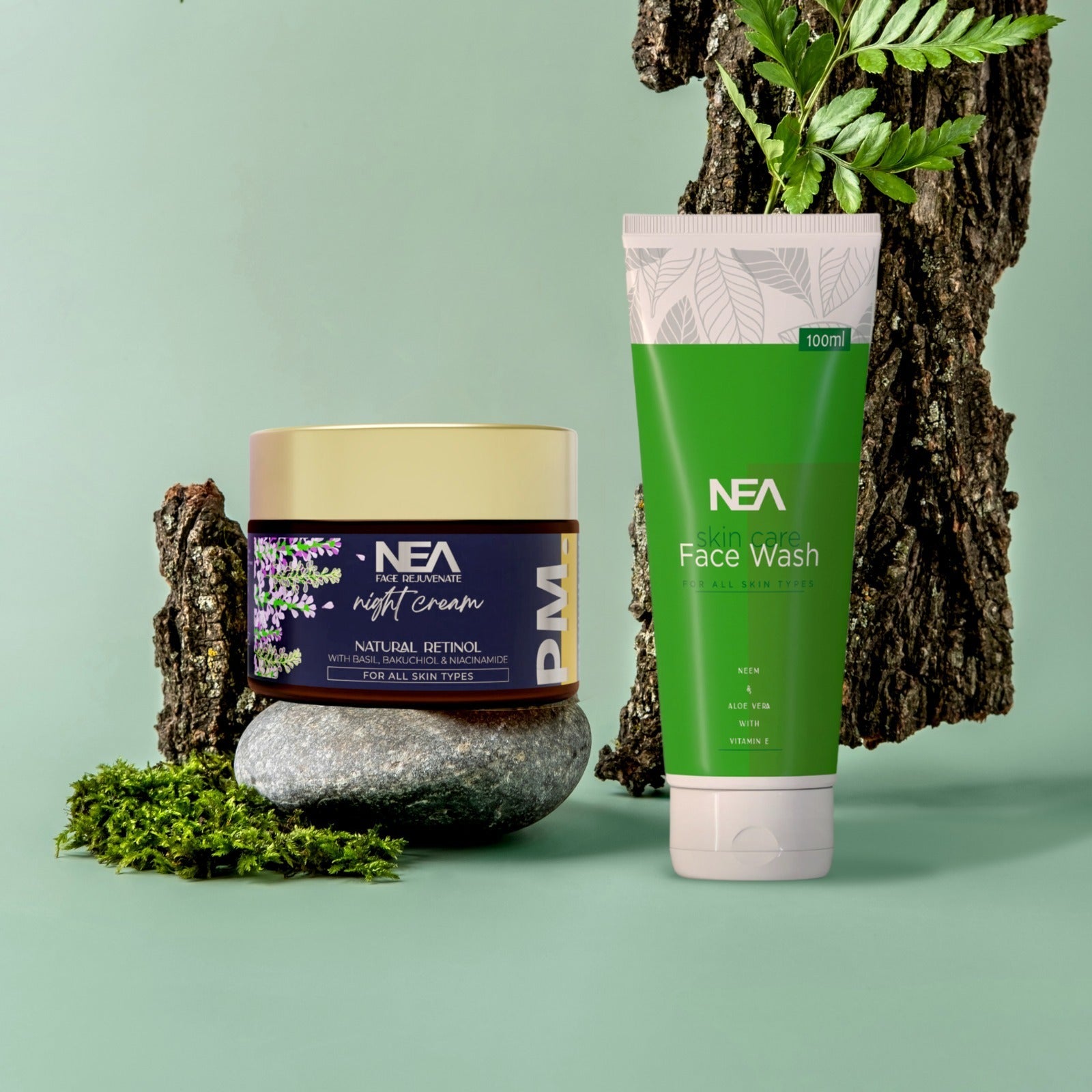 NEA Natural Radiance Night Skincare Combo