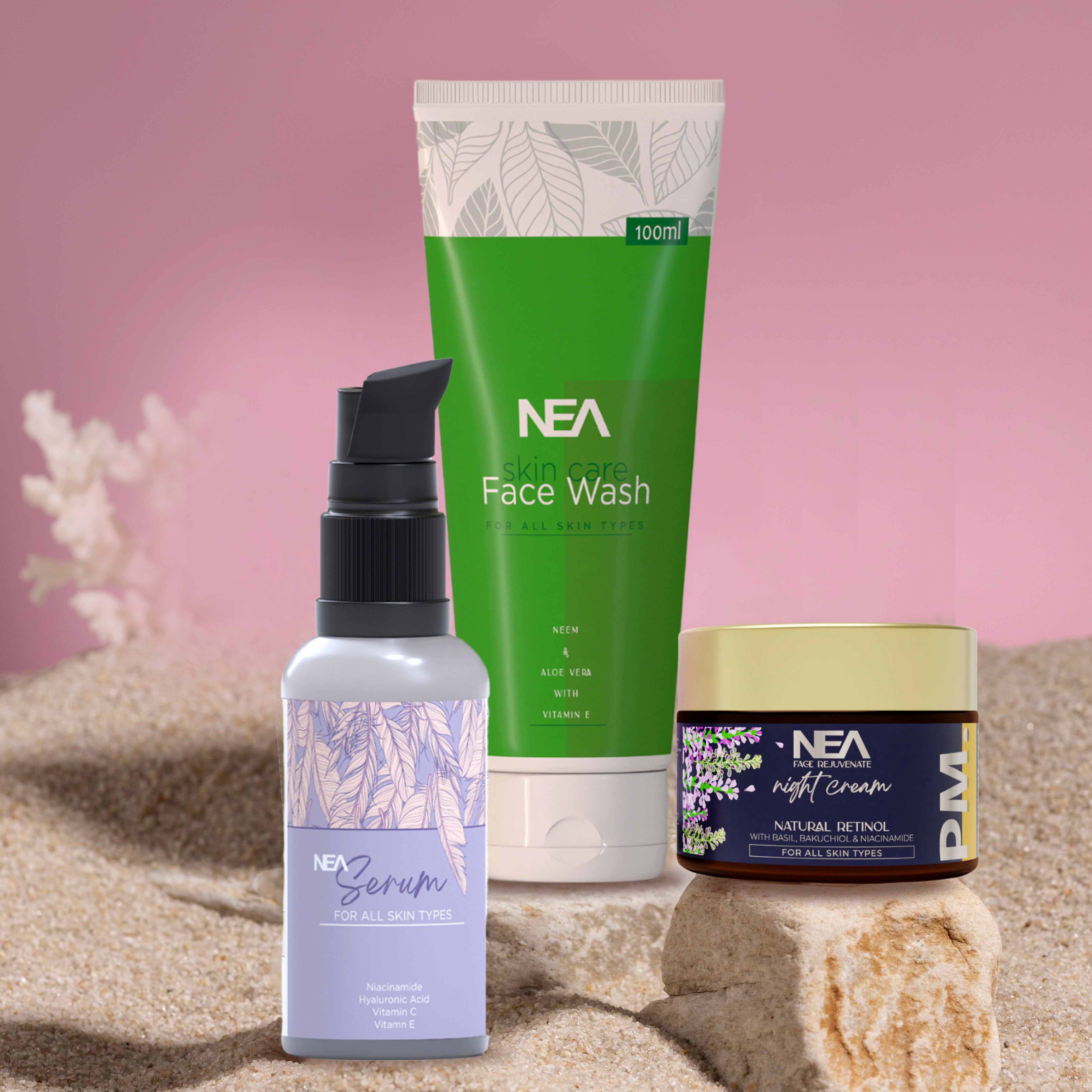 NEA Harmony Hydration Skincare Trio