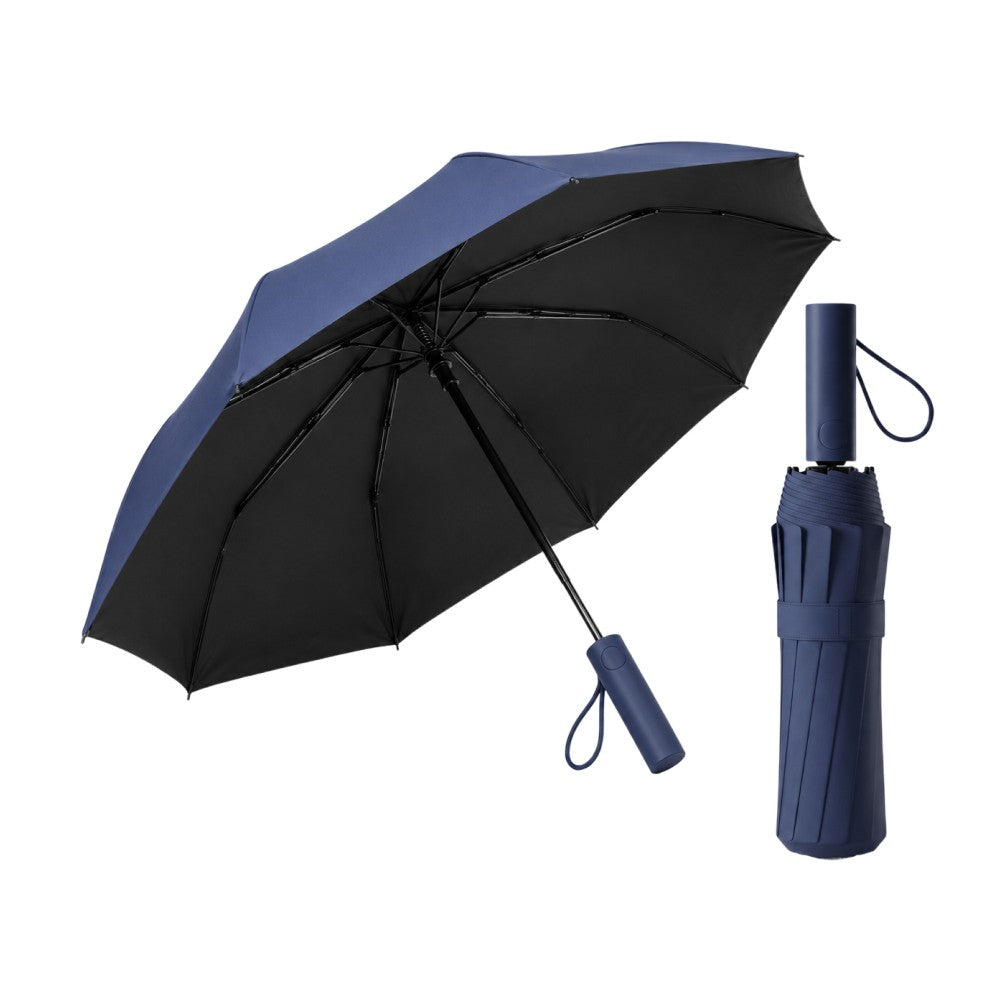 NEA automatic UV umbrella in deep sea blue