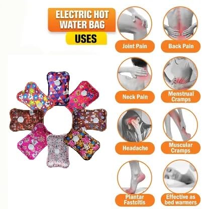 NEA Electric Hot Water Bag (Multicolor)
