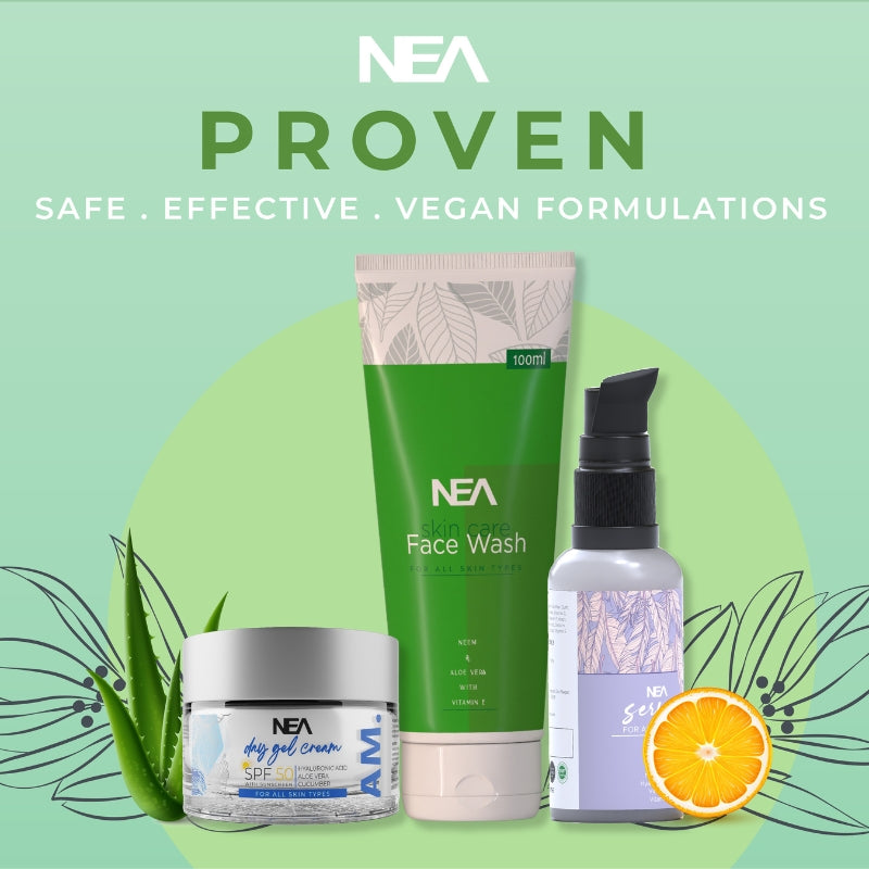 NEA Gift Kit For Everyday Skincare For Excess Oil Clearance, Balancing PH, Anti Tanning & Glow
