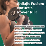 Nea Ayurvedic Himalayan Shilajit Effervescent with Ashwagandha, Safed Musli & Gokhru