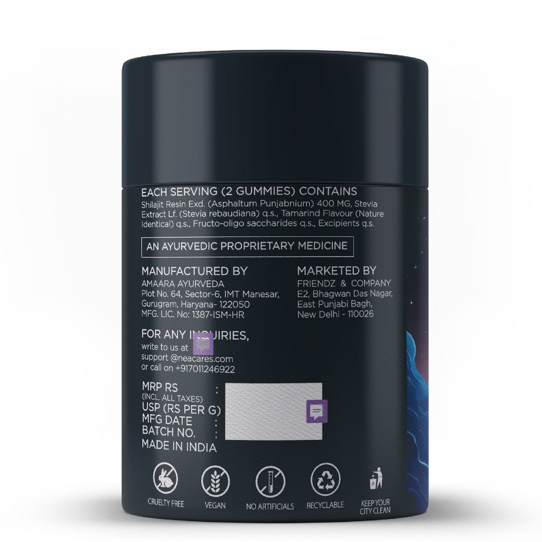 شیلاجیت گمیز - شیلاجیت، بلیک مصلی، اور گوکشورا کے ساتھ پاور پیکڈ وائٹلٹی بوسٹر