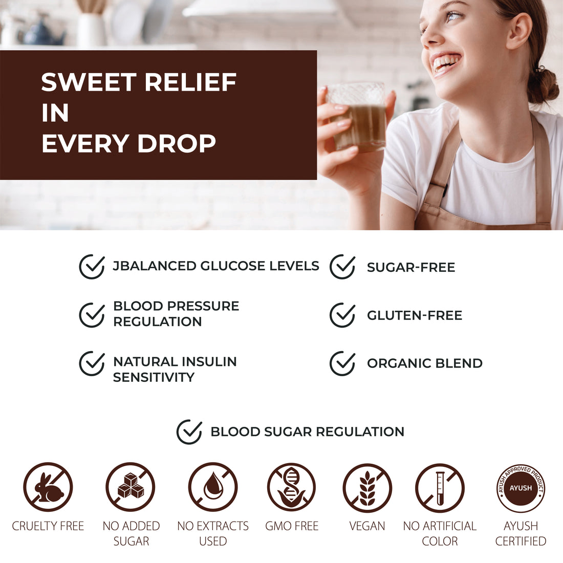 نی ڈیبو ویل آیورویدک جوس | بلڈ شوگر کو کنٹرول کریں | کریلا جامن، آملہ + 11 جڑی بوٹیاں