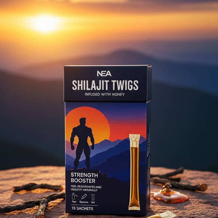 NEA Shilajit Twings - Energize with Shilajit, Safed Musli, and Gokshura