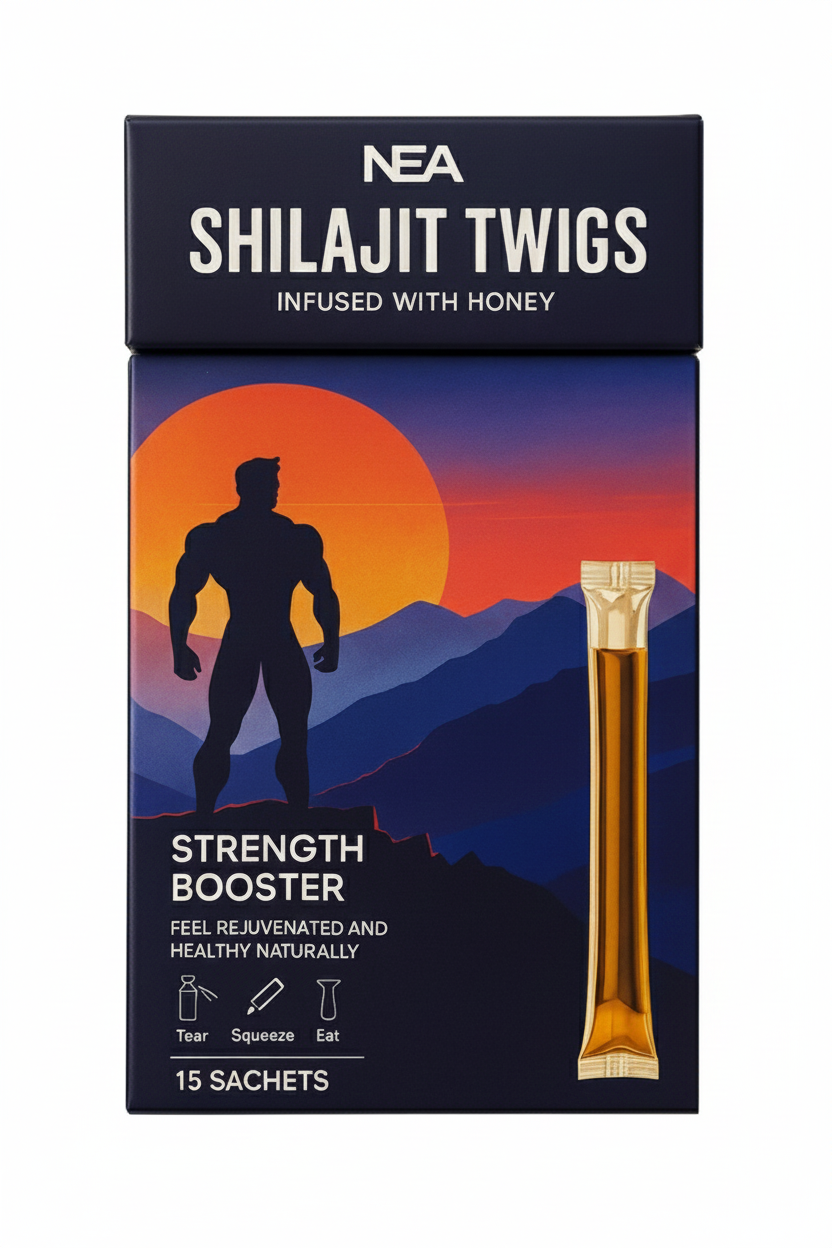 NEA Shilajit Twings - Energize with Shilajit, Safed Musli, and Gokshura