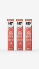 Nea Liver Detox Effervescent Tablets | 10 Super Ayurvedic Herbs | Reduce Cholesterol  (15 Tablets)
