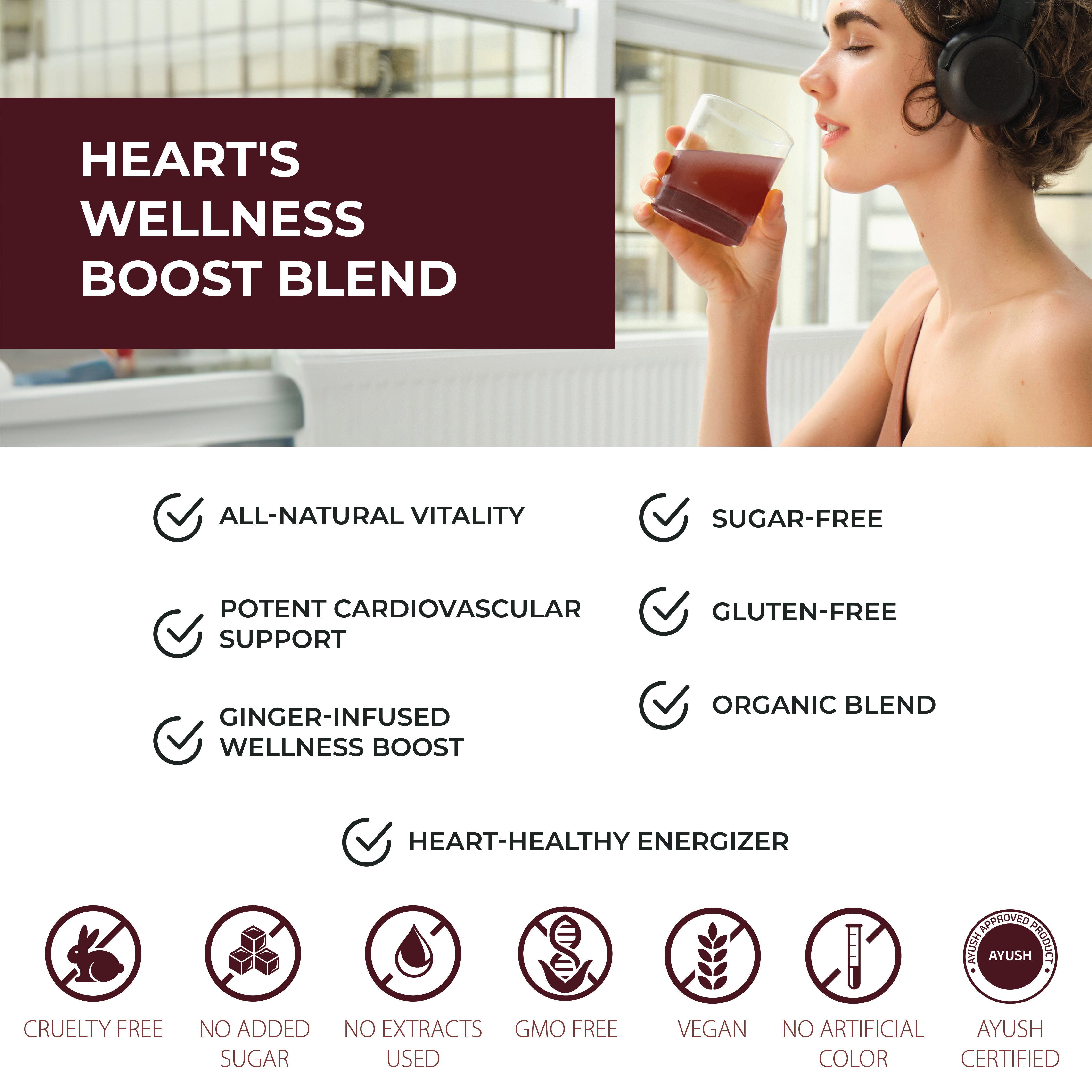 Nea Heart Wel Ayurvedic Juice | Cholesterol Care | BP Control | Apple Cider & More