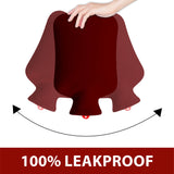 NEA Hot Water with Washable Velvet Soft Cover (2 Litre) | Leakproof Premium Bottle for Pain Relief & Winter Warmth