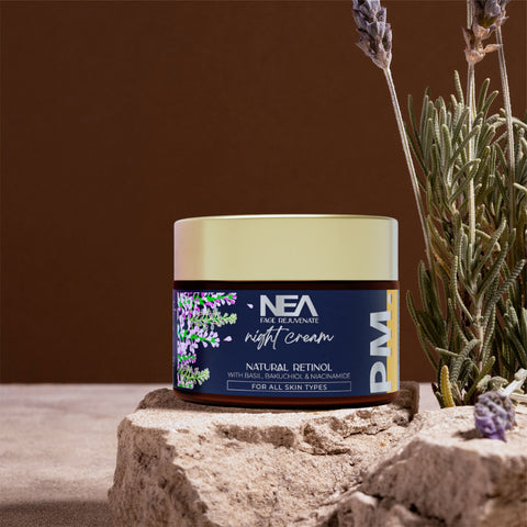 NEA Face Rejuvenate Cream: Natural Retinol, Bakuchiol, Niacinami – NOW WITH NEA SKINCARE #NEACARES