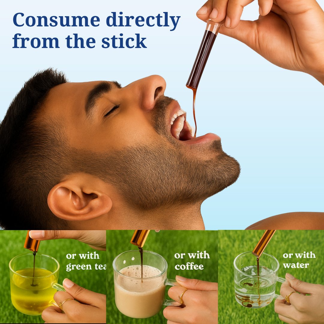 NEA Shilajit Twings - Shilajit، Safed Musli، اور Gokshura کے ساتھ توانائی پیدا کریں