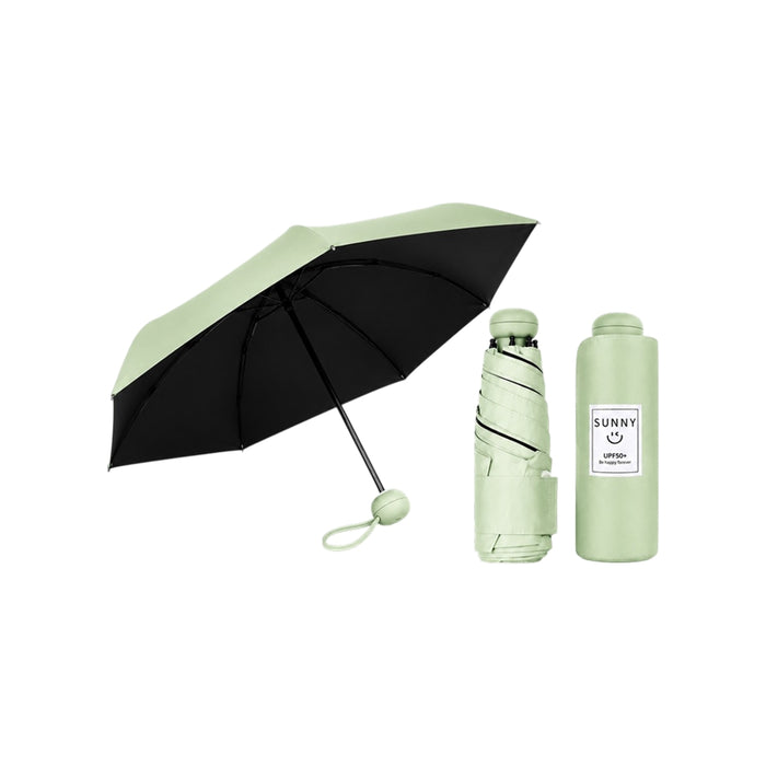 NEA mini UV pocket umbrella in grass green